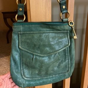 Fossil leather purse